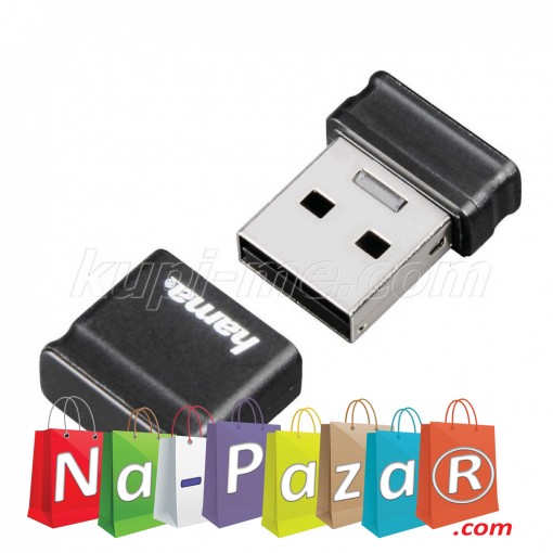 Флаш памет Hama Smartly мини 8GB USB 2.0