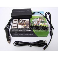 Универсално зарядно за лаптоп на 220V и 12V (изход 12-24V 100W)