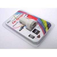 Зарядно за GSM от автомобил Mini car Charger 12 и 24 V към USB